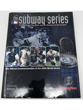 VINTAGE 2000 MLB METS VS YANKEES SUBWAY SERIES SPORTING NEWS OFFICAL MAGAZINE
